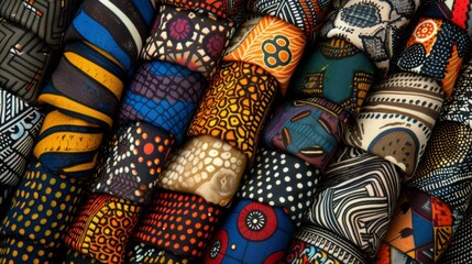 Vibrant African Fabric Patterns