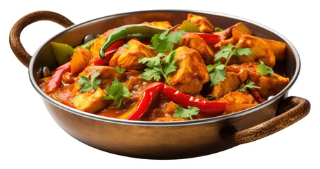 Fototapeta premium PNG Indian food curry meat dish.