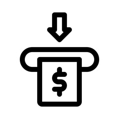 deposit line icon