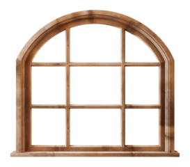 Window architecture transparent shelving.