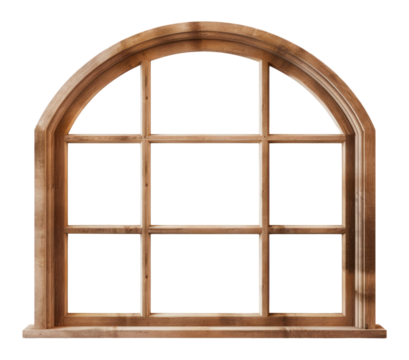 Window architecture transparent shelving.