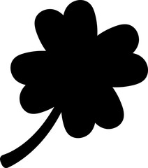 Leaf icon black and white background