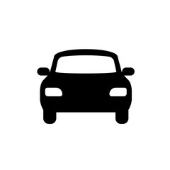Car icon. Car icon silhouette