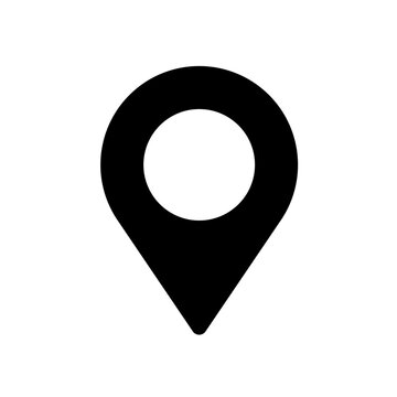 Location icon. Location pin icon