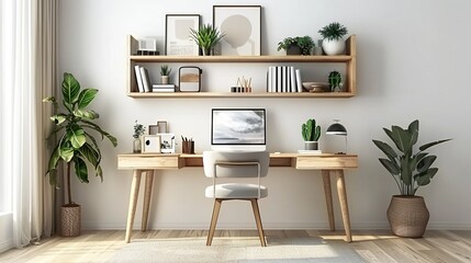 Stylish Home Office Spaces of Inspiring Designs for Productivity and Comfort