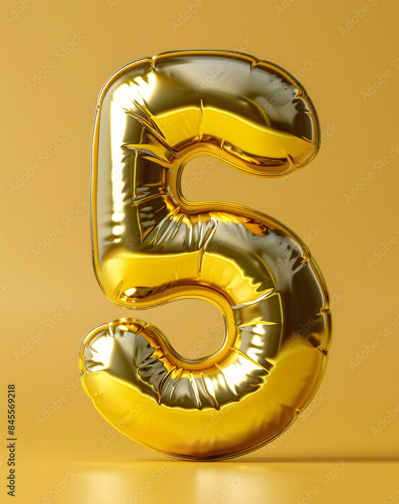 Poster 3d rendering digital font big sale event countdown concept element