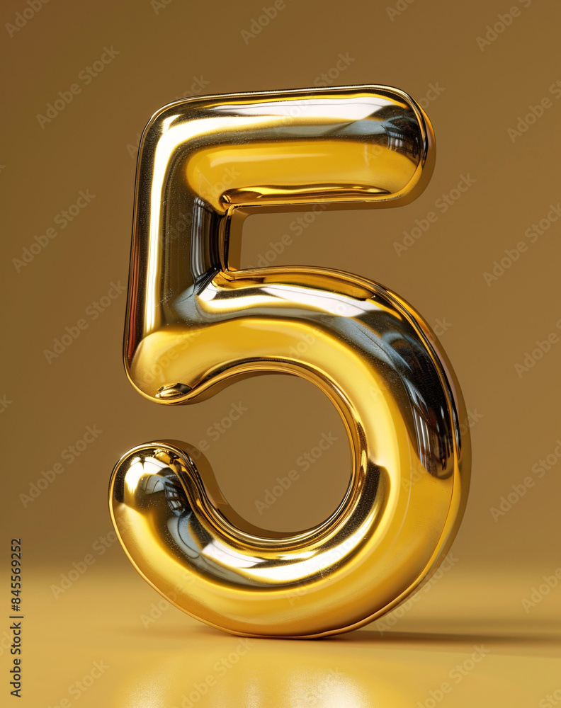 Poster 3d rendering digital font big sale event countdown concept element