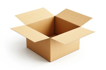 Versatile Cardboard Package in Isometric Layout