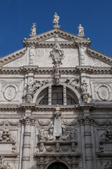 Fototapeta premium Church of San Moise in Venice