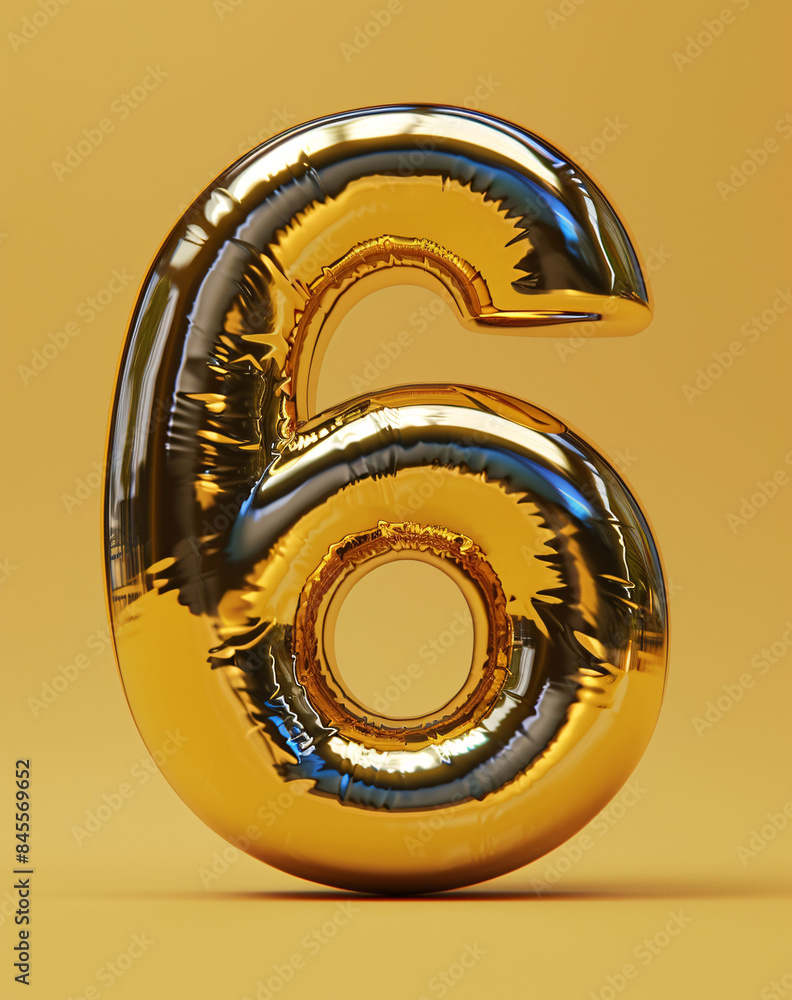 Poster 3d rendering digital font big sale event countdown concept element