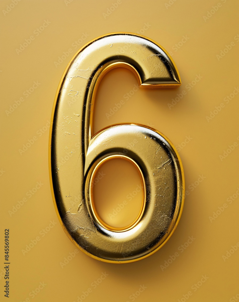 Poster 3d rendering digital font big sale event countdown concept element