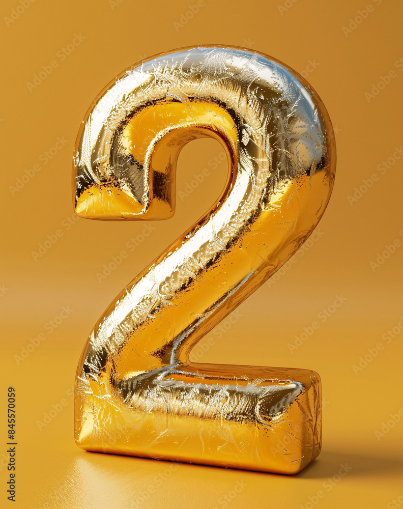 Poster 3d rendering digital font big sale event countdown concept element