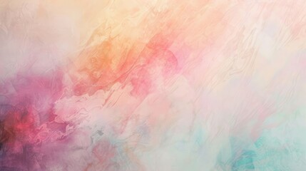 Abstract bohemian background with soft colors and few, simple patterns