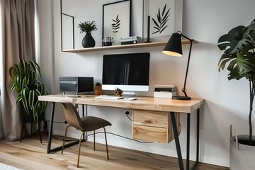 Stylish Home Office Spaces of Inspiring Designs for Productivity and Comfort