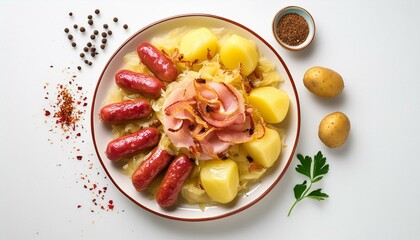 Assiette de choucroute