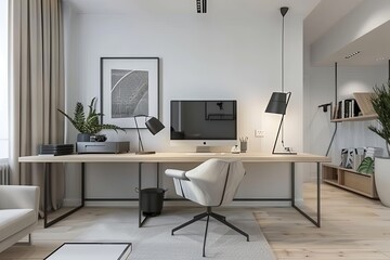 Stylish Home Office Spaces of Inspiring Designs for Productivity and Comfort