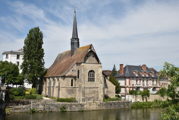 Eglise Saint-Maurice à Sens en Bourgogne. France
