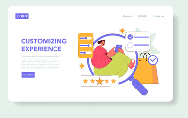 Brand Ritual. Flat Vector Illustration