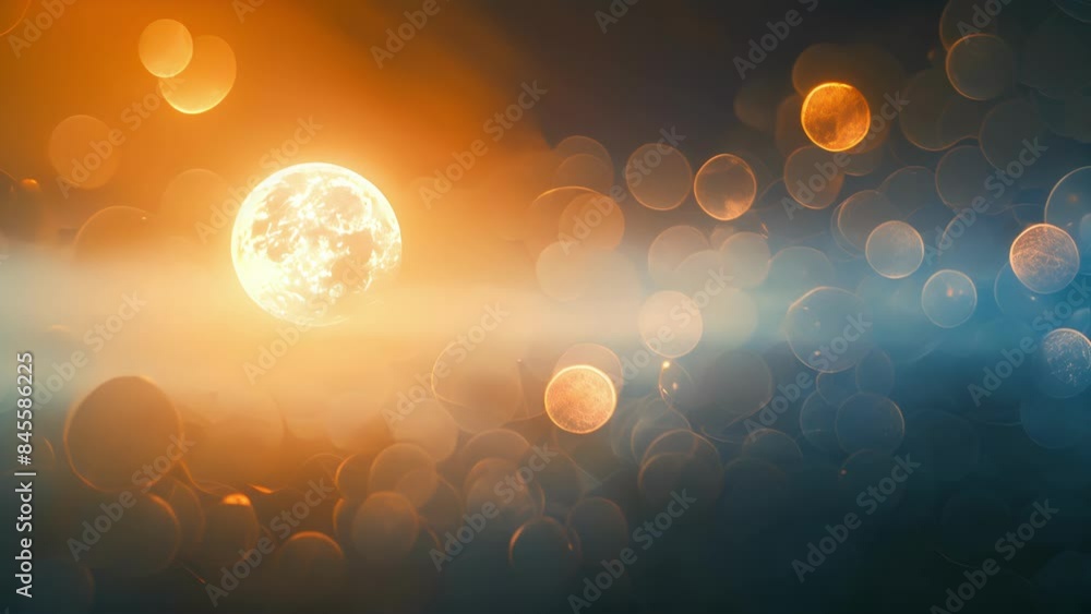 Poster the robust sun and delicate moon merge in this eclipse signifying the strong foundation and endless 