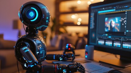 Robotic Precision: AI Video Editing in Action