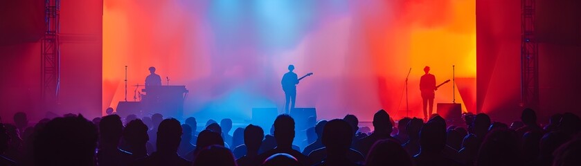 Captivating Holographic Concert Performance with Virtual Entertaining a Live Audience in a Technology Driven Concept