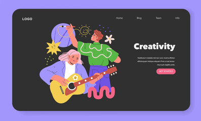 Balance Wheel. Flat Vector Illustration