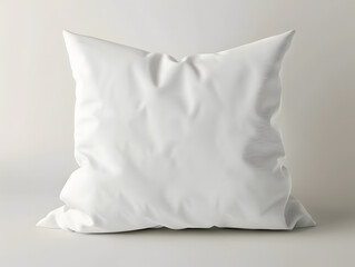 Obraz premium Blank White Square pillow mockup