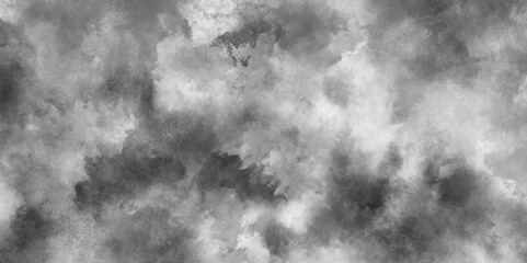 Abstract grey storm cloud texture. White dramatic smoke brush effect smoke swirls misty fog isolated, background. Gray aquarelle painted paper textured canvas for design watercolor scraped vector.	