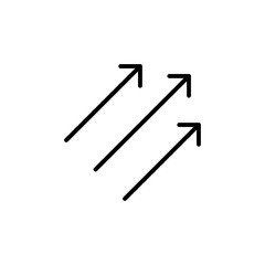 Wind and Air icon symbol 