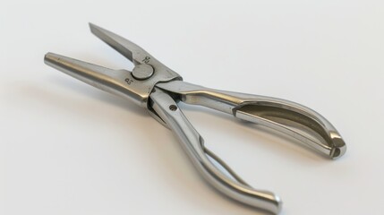 Obraz premium Tiny pliers on a white background