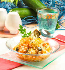 risoto con verduras 