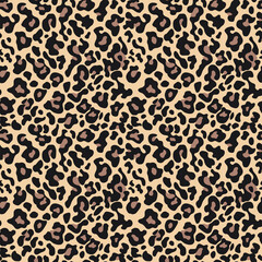
Leopard texture, animal print, seamless background