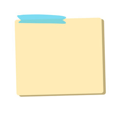  blank reminder paper note