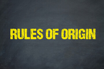 Rules of Origin © magele-picture