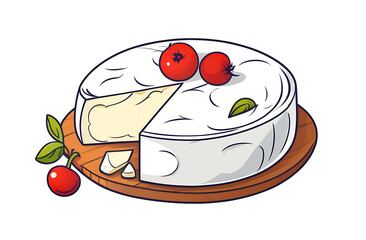 delicious fresh brie cheese