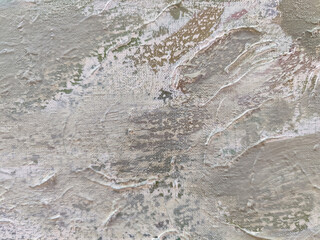Abstract blurred gray background, oil paint. Copy space.