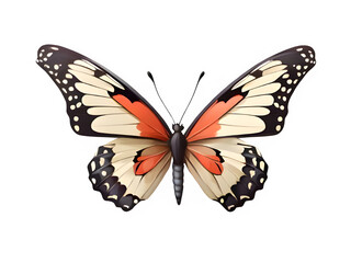Obraz premium High-Quality PNG Transparent Butterfly Image for Design Projects