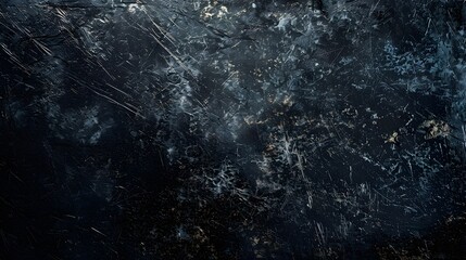 Textured black grunge background . 