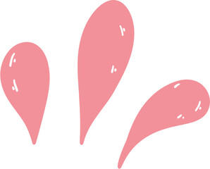 Summer beach. Hand drawn set simple icons with summer elements. Vector Illustration. Line art doodle style isolated on white background decoration 
