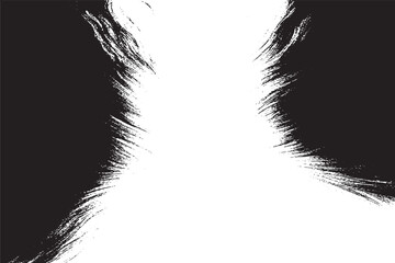 Obraz premium Monochrome Horizontal Wave Zigzag Grunge Pattern: Ideal for Design and Backgrounds