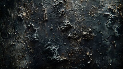 Textured black grunge background . 