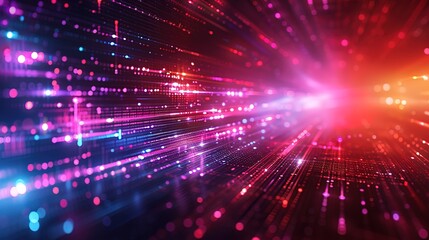 Naklejka premium Future technology lines background, abstract future technology background