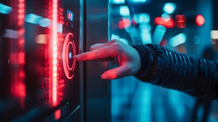 Biometric Scanner for Secure Building Access in High Tech Environment