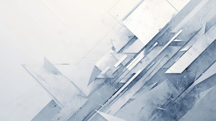 Abstract background featuring a dynamic composition of geometric shapes