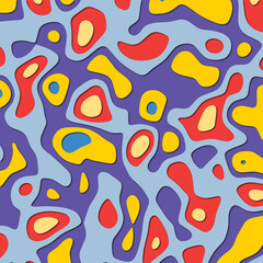 COLORFUL 3D TEMPLATE ABSTRACT PAPER CUT PATTERN DESIGN FLAT PASTEL COLOR FOR WALLPAPER BACKGROUND ELEMENT VECTOR 