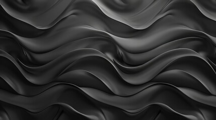 Obraz premium Monochromatic wallpaper featuring undulating designs