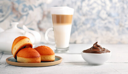 fresh homemade pastry muffins for dessert