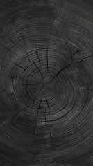 Obraz premium Dark wood texture with cracks forming an organic background
