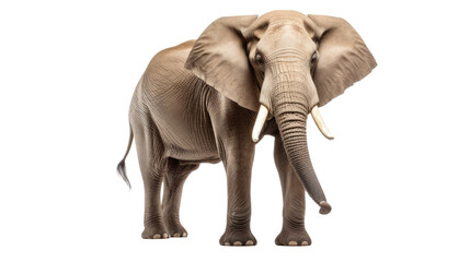 Fototapeta premium Elephant on a white background