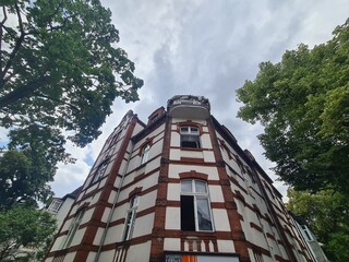 photo of building/flat facade architecture in Karlshorst/Lichtenberg (Berlin) - for berlin topics,...